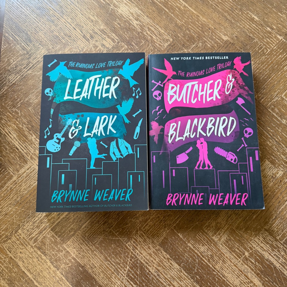 Leather & Lark and Butcher & Blackbird Books